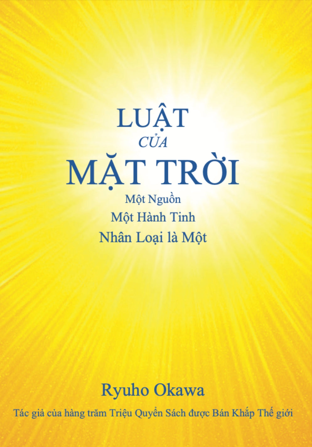 Book, The Laws of the Sun One Source, One Planet, One People, Ryuho Okawa, Vietnamese