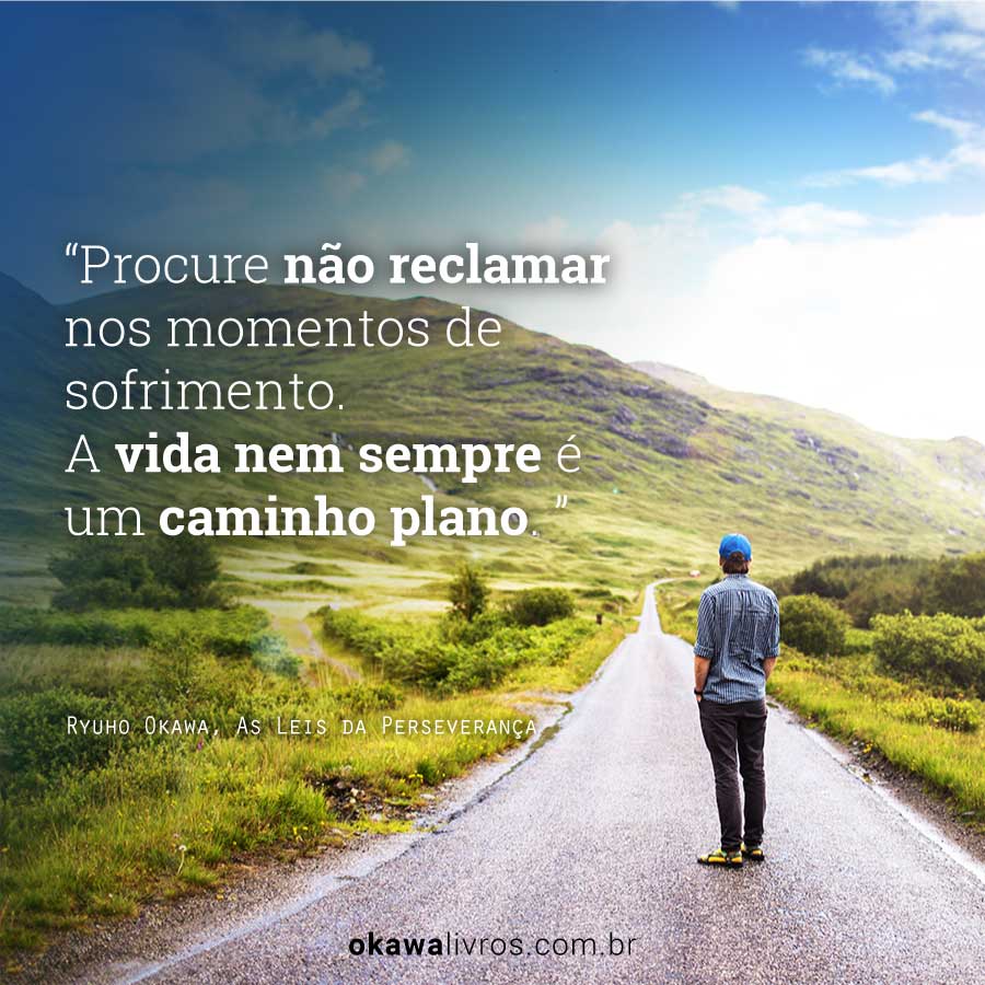 Book, The Laws of Perseverance : Reversing Your Common Sense, Ryuho Okawa, Portuguese - IRH Press International