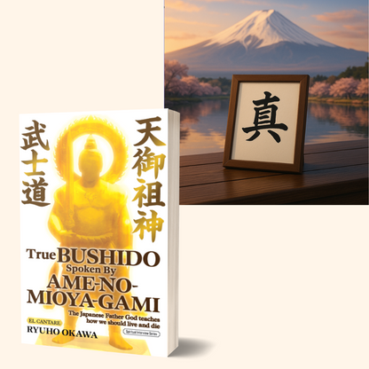 Book, True Bushido Spoken By Ame-no-Mioya-Gami: The Japanese Father God Teaches how We should live and die, English