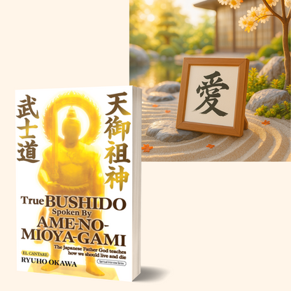 Book, True Bushido Spoken By Ame-no-Mioya-Gami: The Japanese Father God Teaches how We should live and die, English