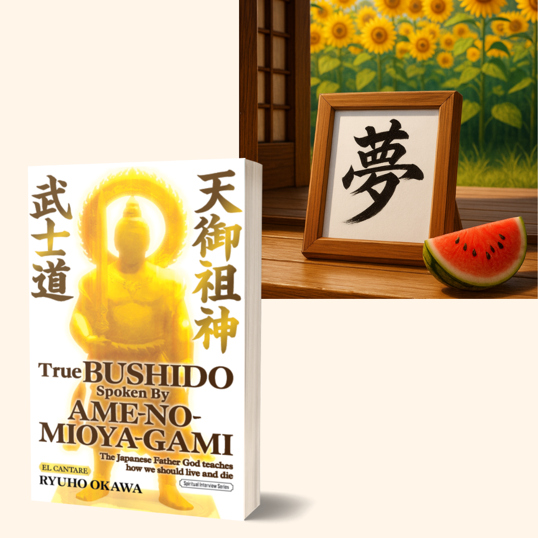 Book, True Bushido Spoken By Ame-no-Mioya-Gami: The Japanese Father God Teaches how We should live and die, English