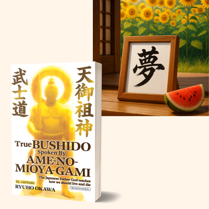 Book, True Bushido Spoken By Ame-no-Mioya-Gami: The Japanese Father God Teaches how We should live and die, English