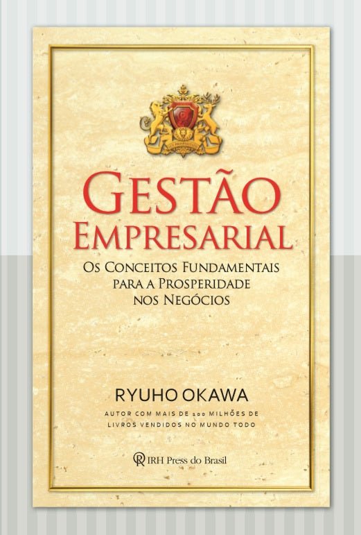 Book, GESTÃO EMPRESARIAL, Ryuho Okawa, Portuguese - IRH Press International